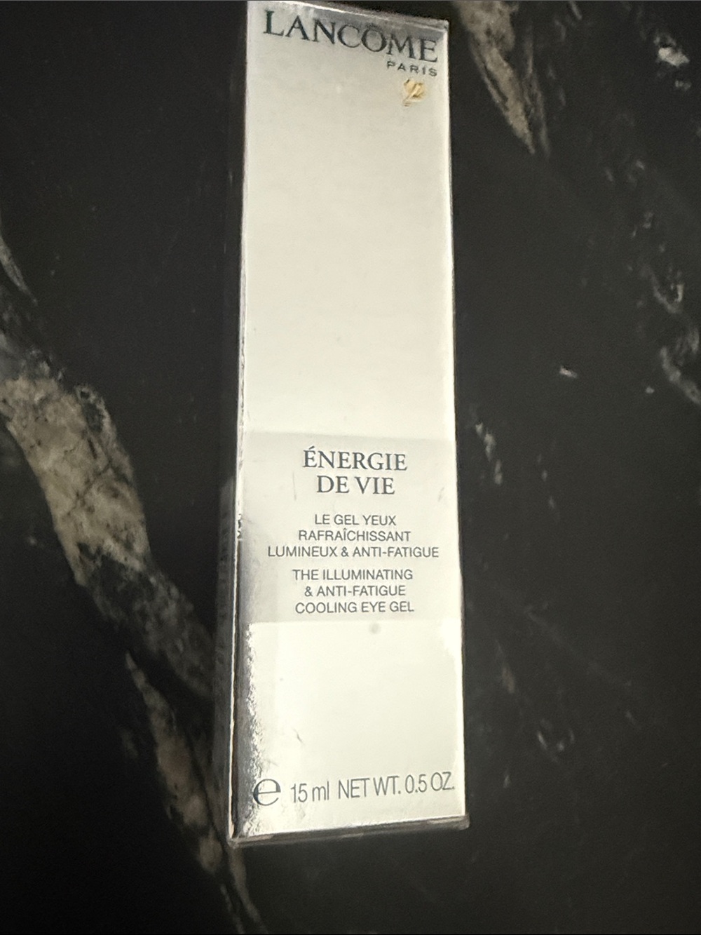 Lancome Énergie de Vie Illuminating Eye Gel - White & Gold